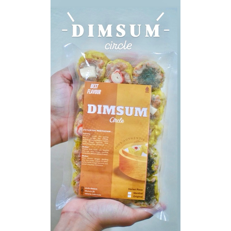 

Dimsum Frozen Premium 100% Daging ayam isi 15 Pcs