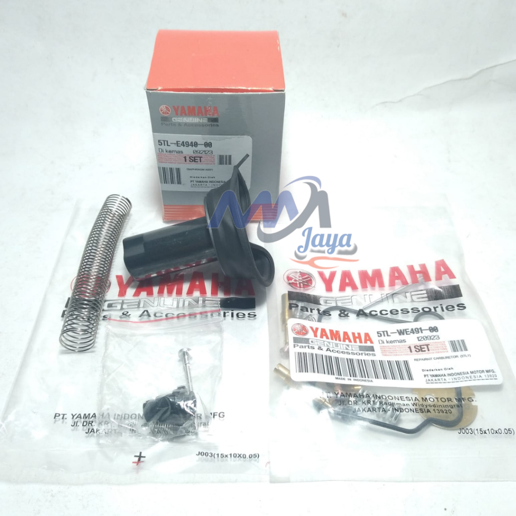 Karet Vakum + Repair Kit Yamaha Mio Sporty Smile Soul Nouvo Fino Karbu 5TL VACKUM KARBU REPARKIT Mio