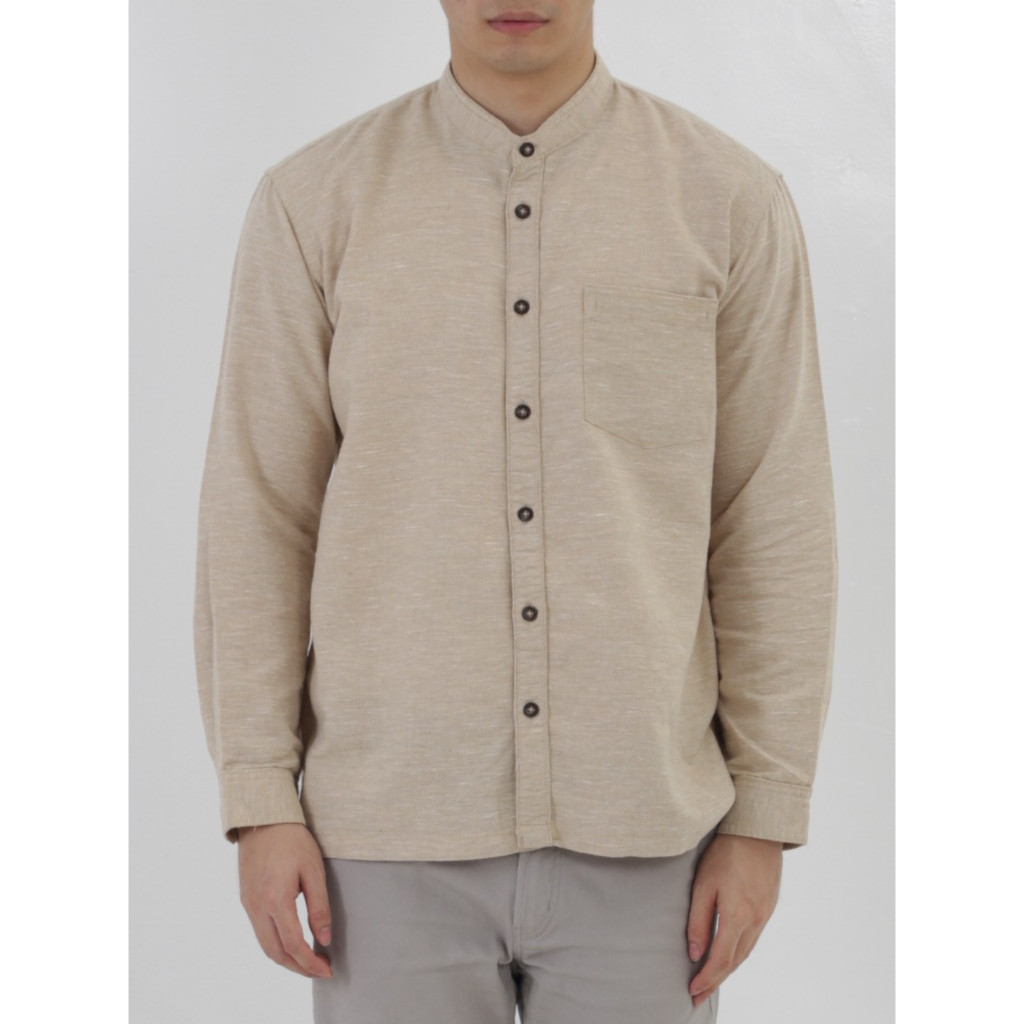 [Same Day SBY SDA] FOREX Kemeja Koko Kareem Lengan Panjang Regular Fit