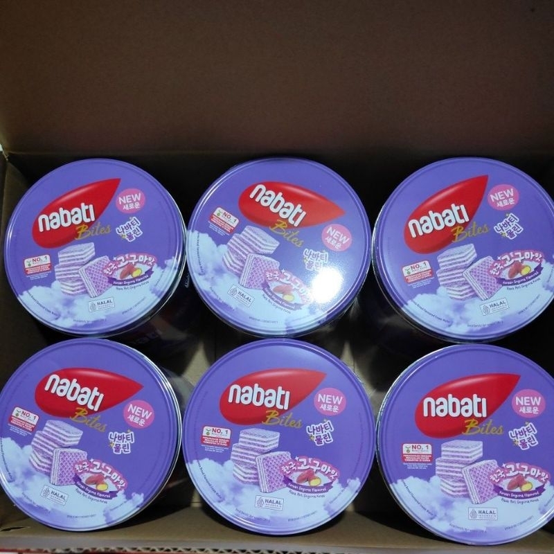 

Nabati Kaleng Bites 240gr 1 Dus Exp 26 Nov 2025