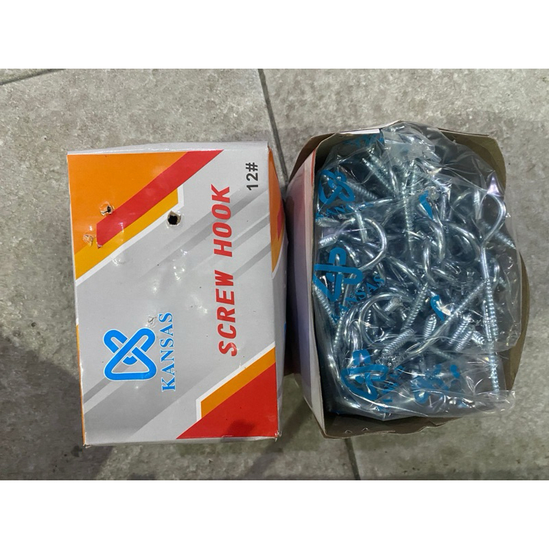 Skrup Hak Buka/Hak Kait KANSAS 12”