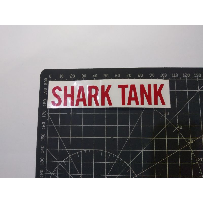 

stiker cutting shark tank