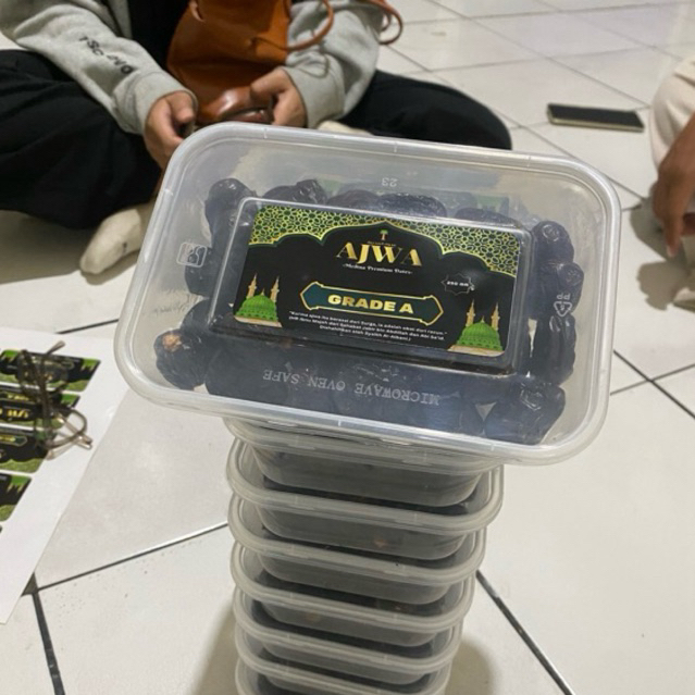

KURMA AJWA PREMIUM GRADE A ASLI MADINAH KEMASAN TINWALL