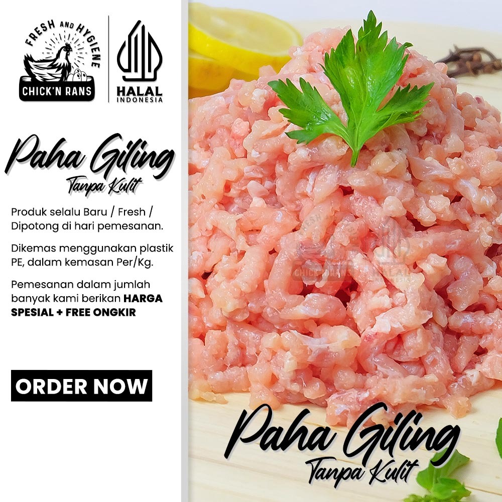 

RB Promo Daging Ayam Paha Fillet Boneless 1kg