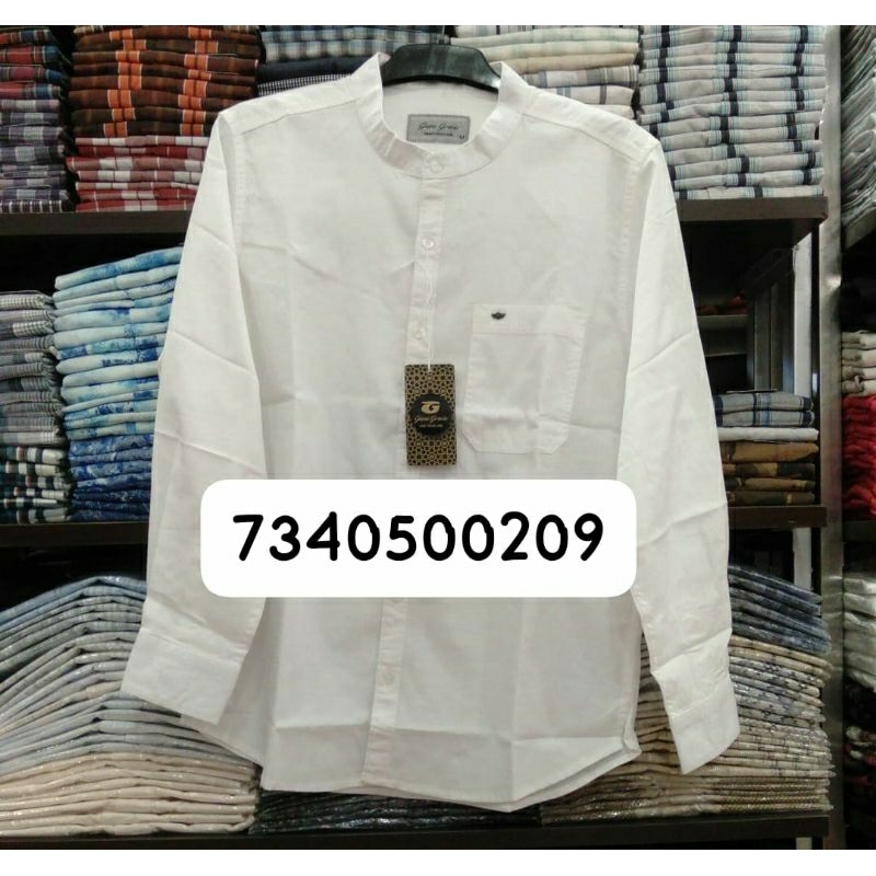 Koko Pria Casual Lengan Panjang Giani Gracio