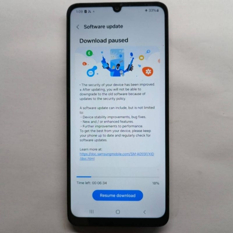 Lcd + Touchscreen Samsung A05 Original Copotan SEIN LCD-485