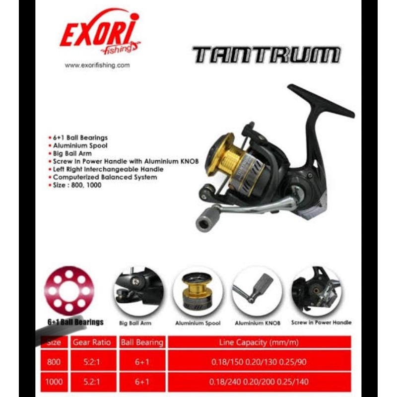Reel Exori Tantrum Power Handle