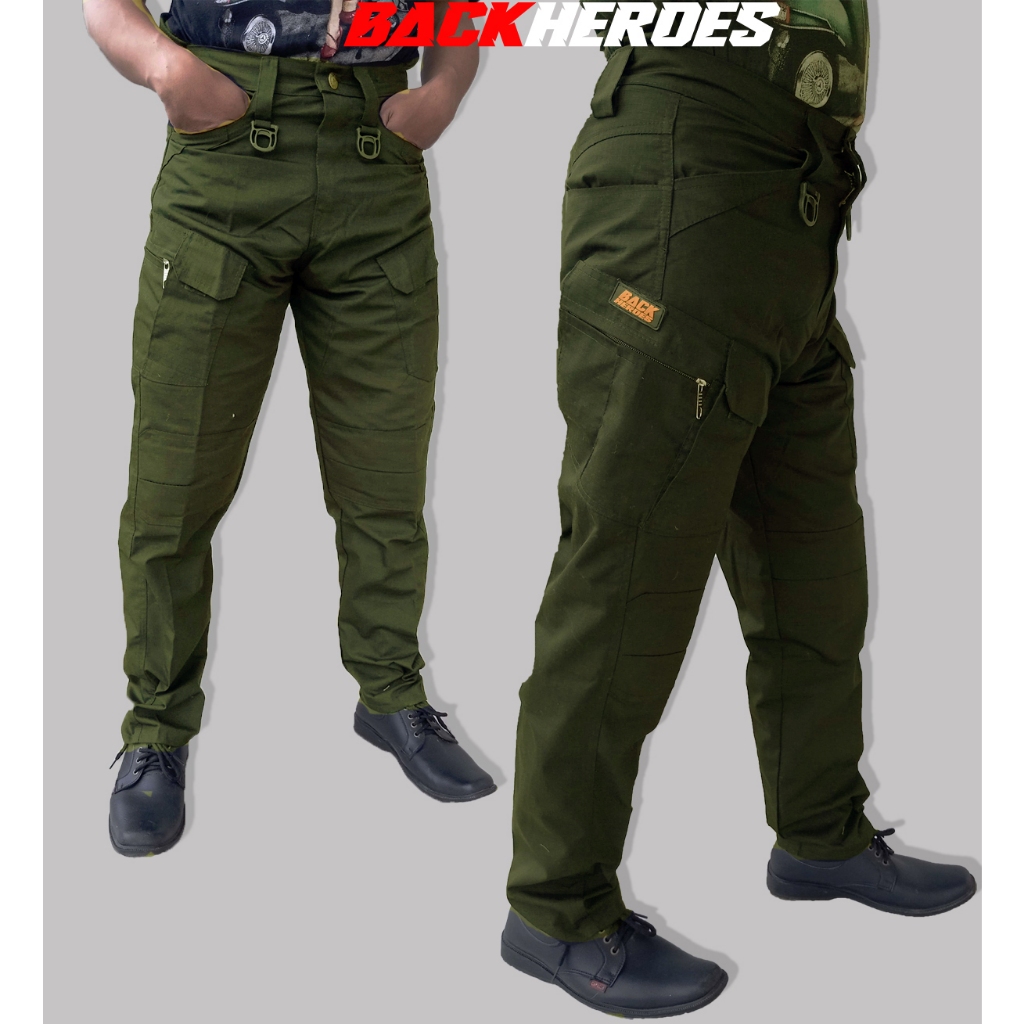 Celana  Panjang original  TACTICAL CARGO Pria Wanita Pdl Cargo   Ribstop  Army TR