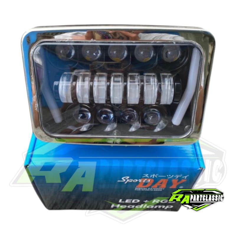 Cod Lampu Depan Daymaker 16 Led GL 100 import Day Set Batok Lampu Pnp GL Max Pro RX King Murah Tingg