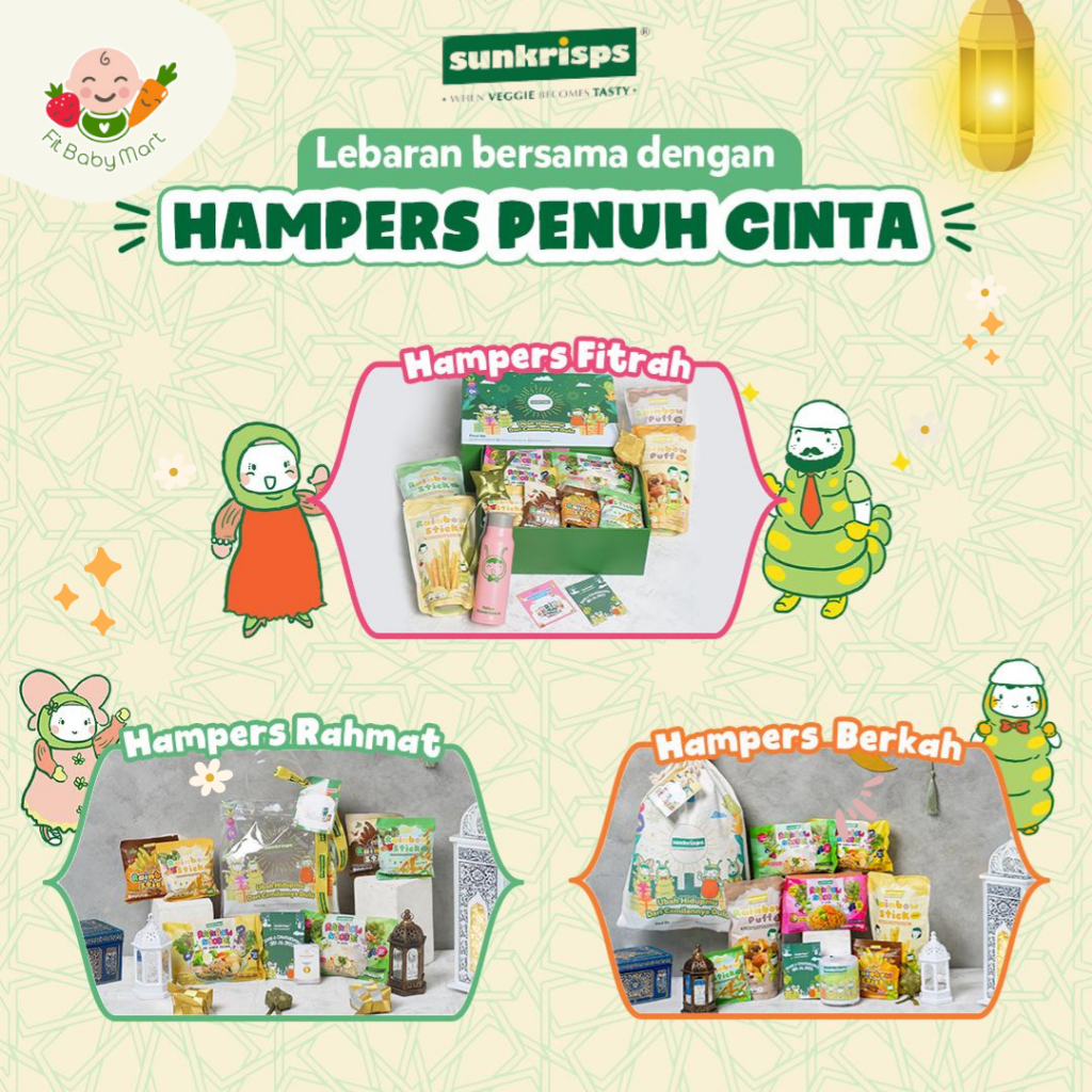 

SUNKRISPS - Hampers Lebaran Anak Sehat | Bundle Hampers Sehat Camilan Bergizi