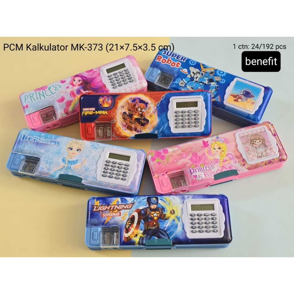 

[1pcs] Kotak pensil magnet+kalkulator/p.case magnet+kalkulator