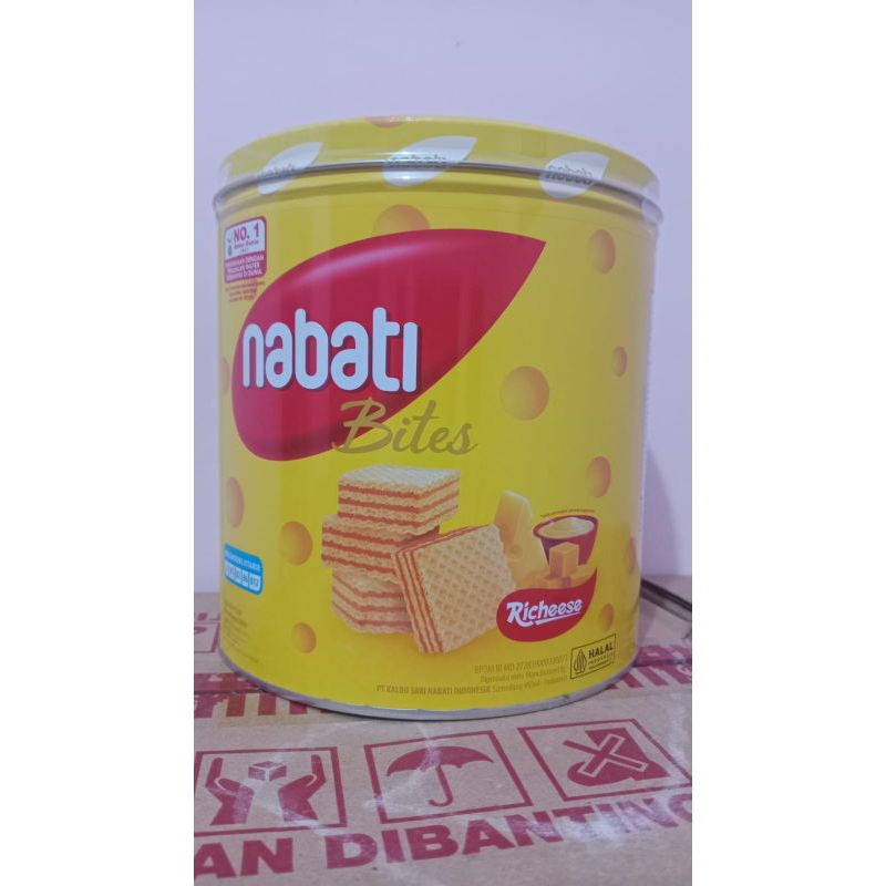 

Nabati wafer kaleng Keju 240gr