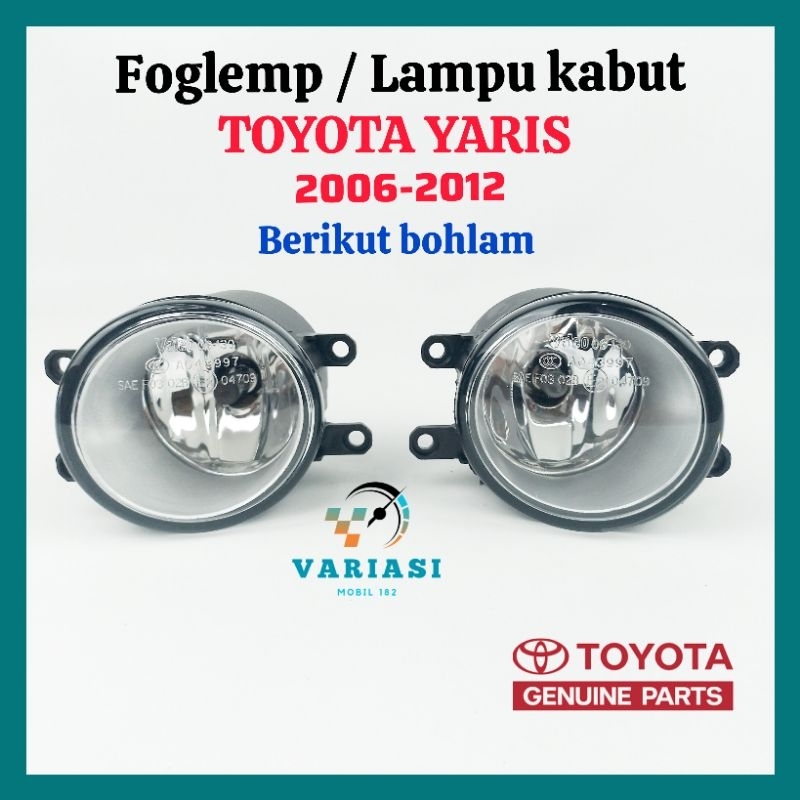 Foglamp Yaris/ Lampu Kabut Yaris/ Foglamp Yaris Bakpao Original Merk Valeo