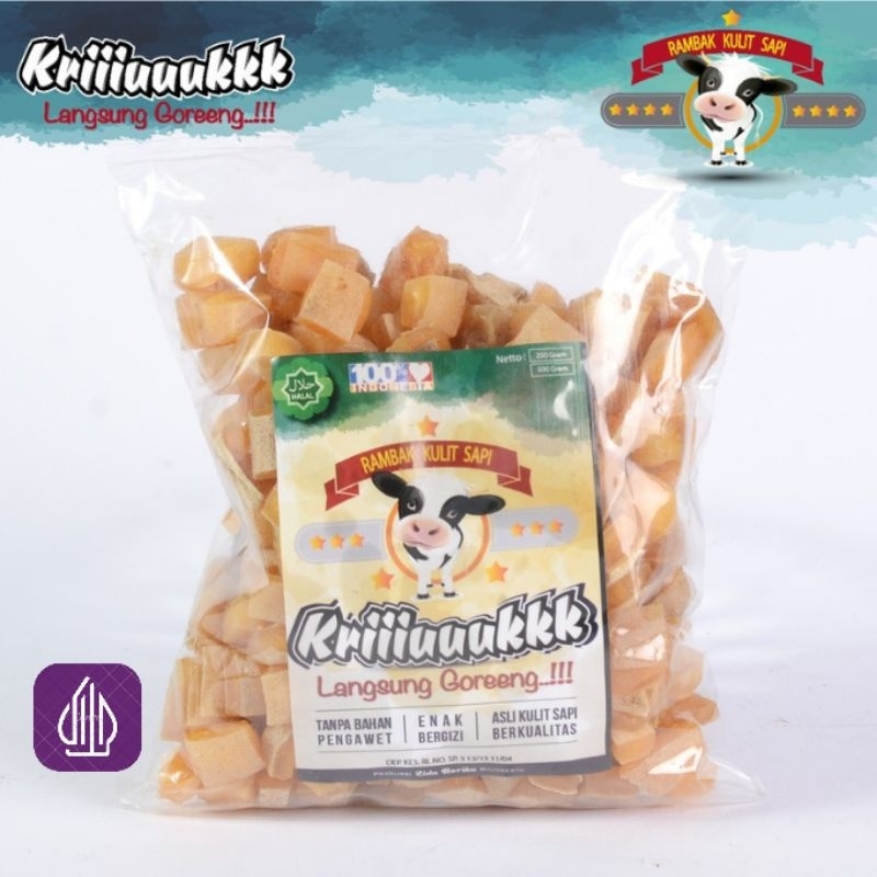 

[BEST QUALITY] RAMBAK KULIT SAPI MENTAH / KRUPUK KULIT SAPI MENTAHAN