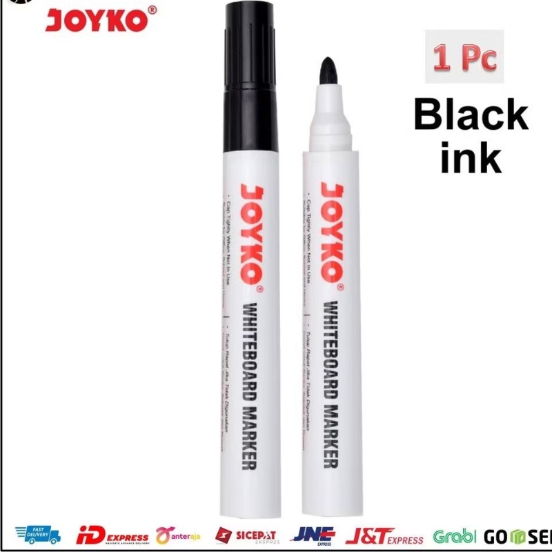 

Spidol Papan Tulis JOYKO HITAM - Whiteboard Marker WM-28 Black ink