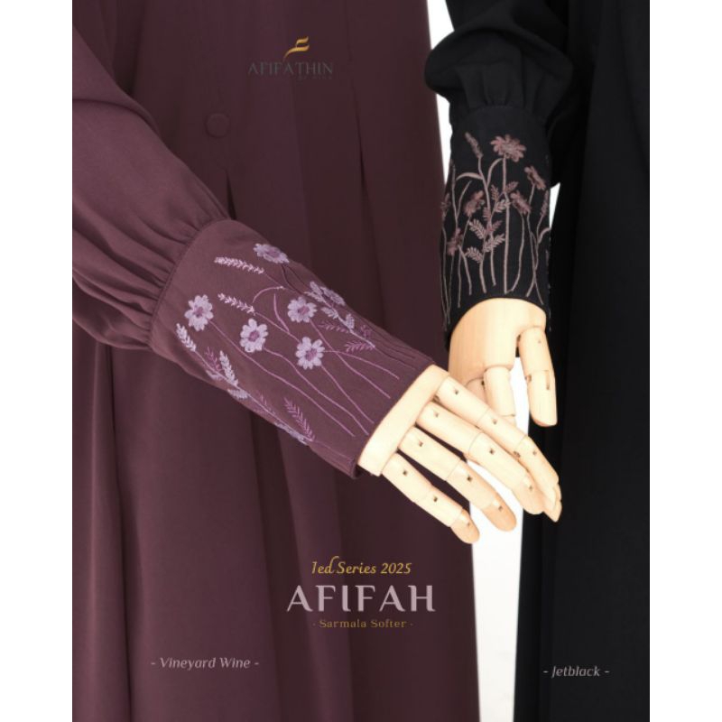 Gamis Afifah Set Ied Series Lebaran By Afifathin Wina