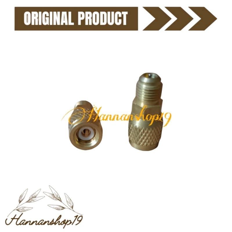 Pentil freon AC R32 menjadi R22 - Konverter freon AC R32 menjadi R22.