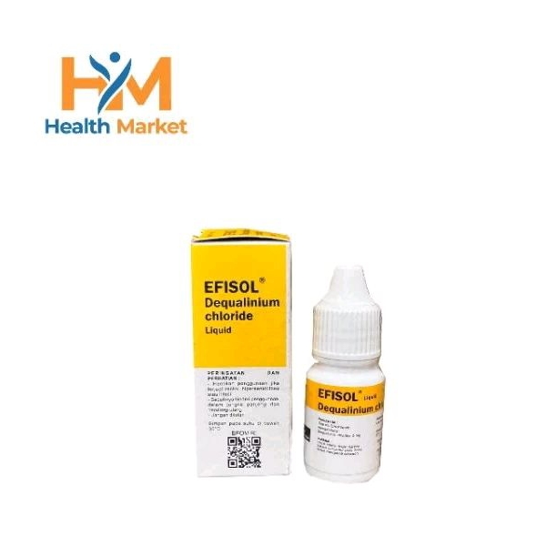 Efisol Liquid 10 ML - Obat Sariawan