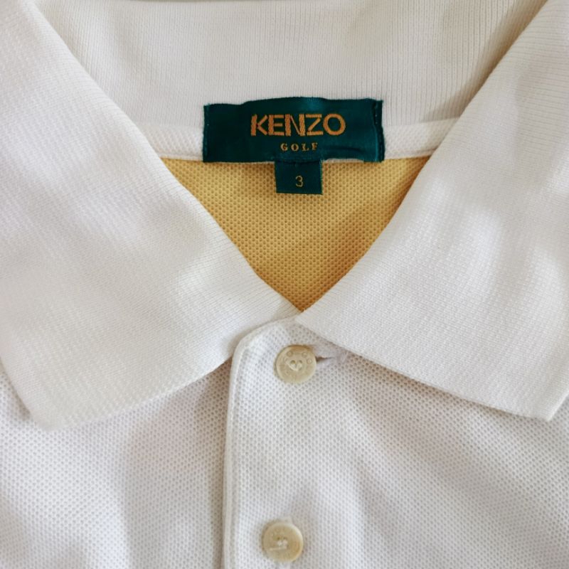 T-shirt Polo Kenzo Golf Kaos kerah Panjang