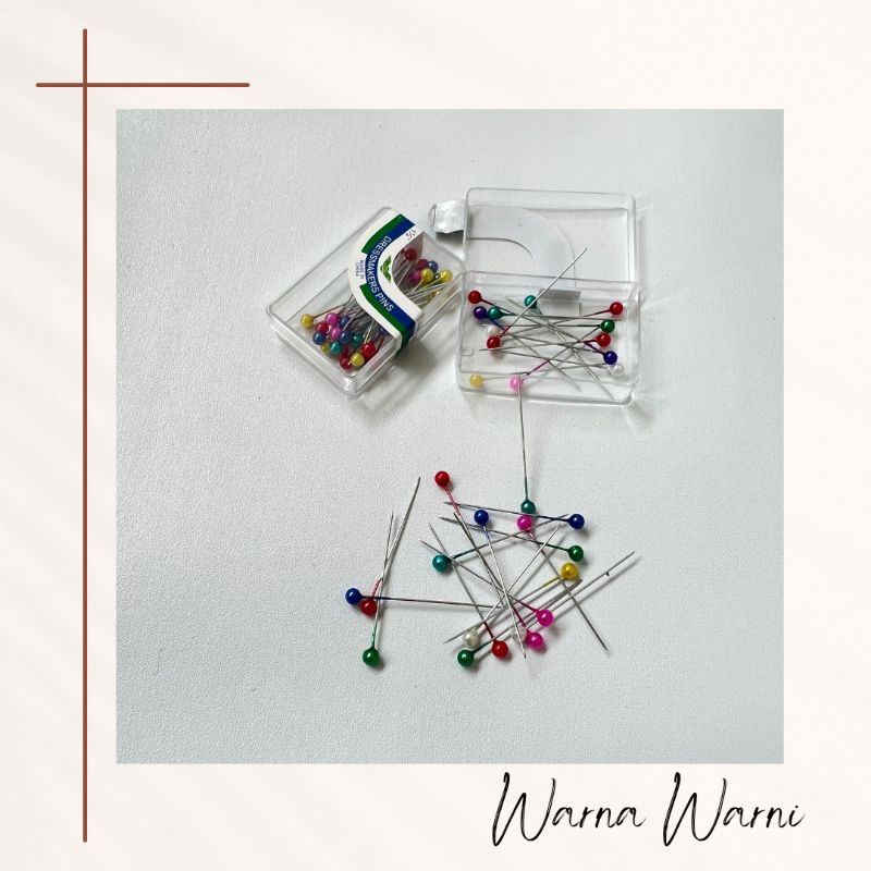 Jarum Pentul Mini / Jarum Pentul Hijab / Jarum Pentul Kecil Stainless Box