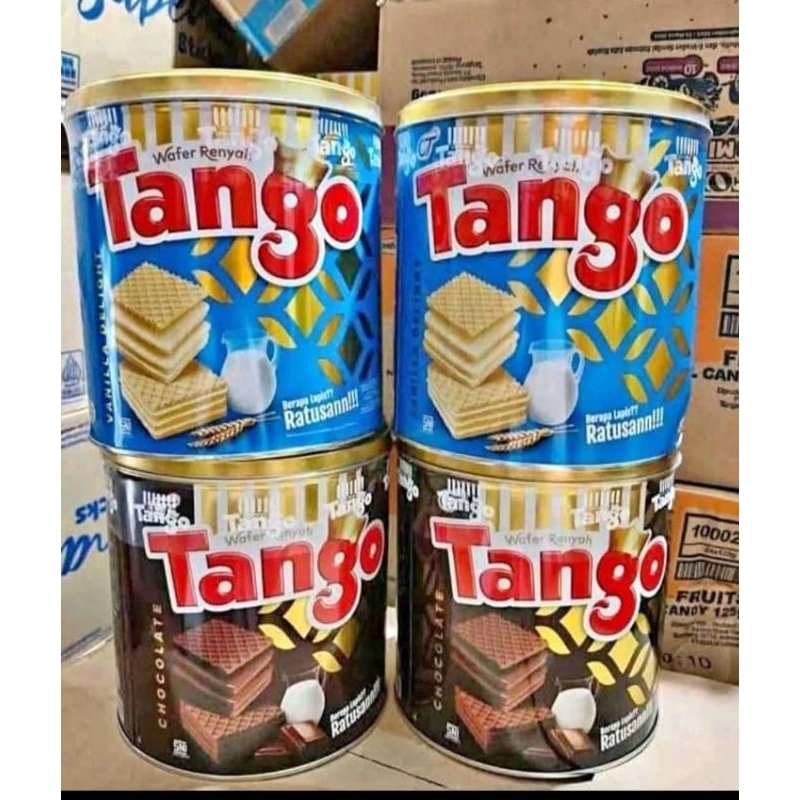 

tango wafer kaleng vanila /coklat