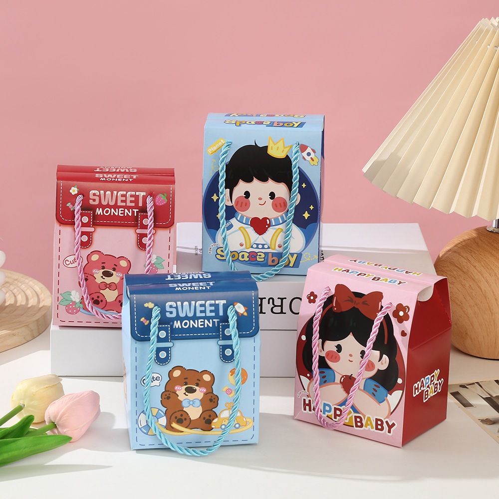 

GOODIE BAG ULTAH ANAK TAS PAPER BAG BINGKISAN ULANG TAHUN ANAK TAS SNACK JINJING KOTAK KADO