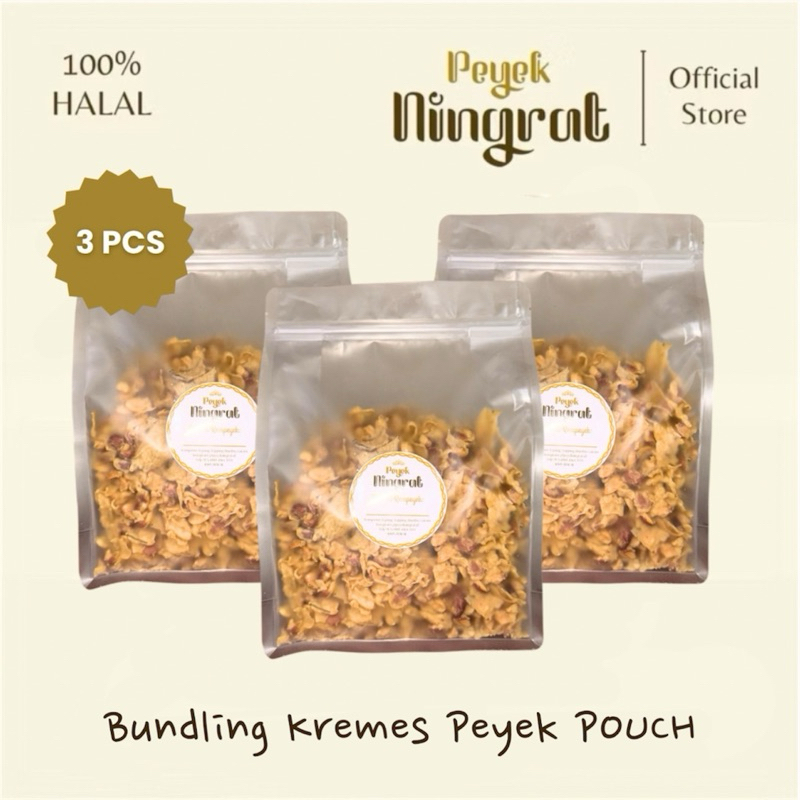 

PEYEK NINGRAT - PROMO BUNDLING Kremes Rempeyek POUCH
