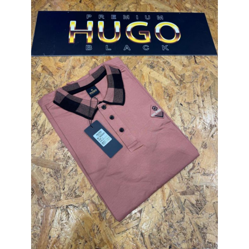 Kaos Krah / Kerah HUGO SELECTION SPANDEX ORIGINAL