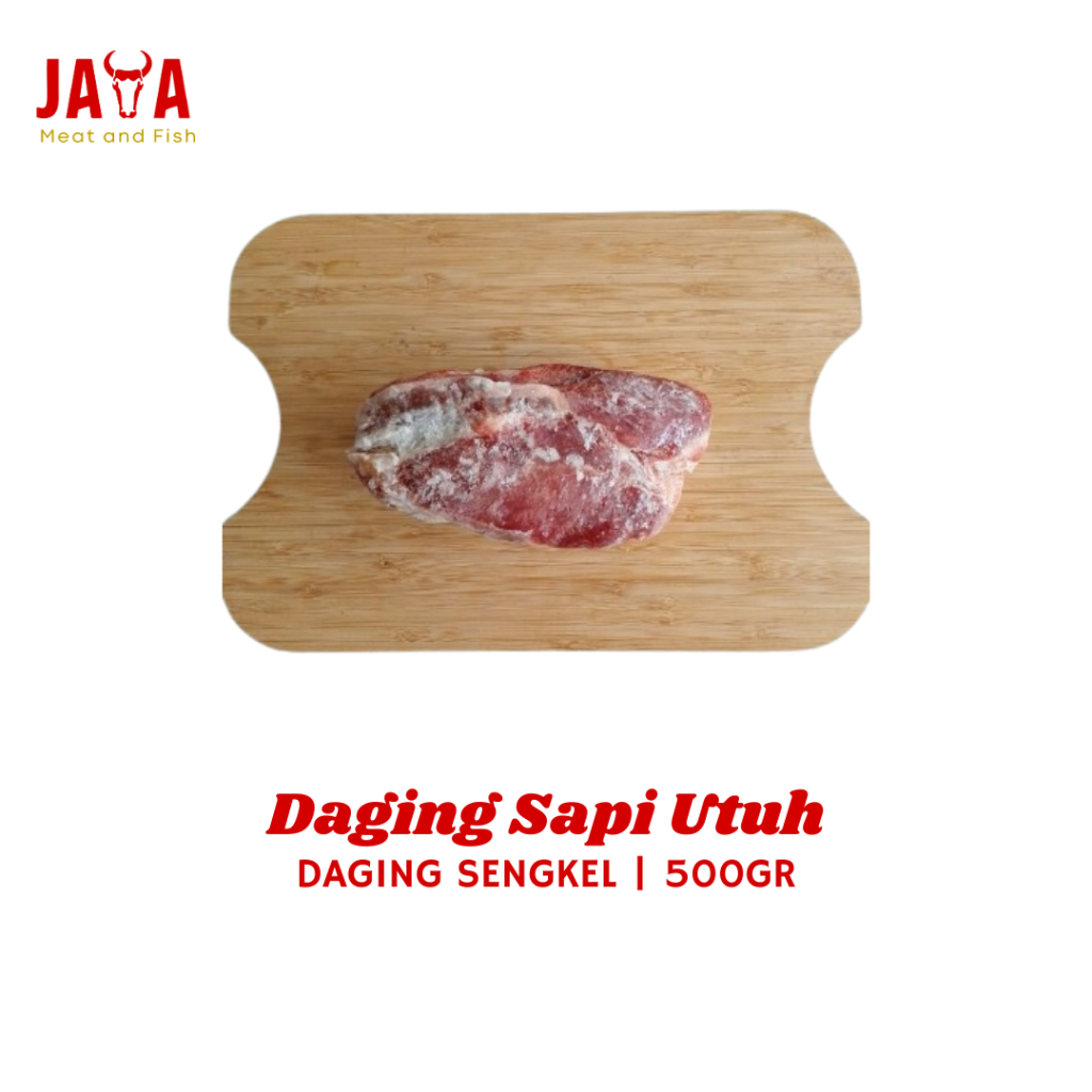 

Daging Sapi Bagian Sengkel Utuh 500Gr