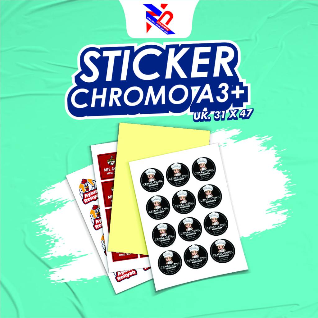 

CETAK STICKER CHROMO | STIKER CROMO | LABEL NAMA | DINDING | STICKER MOTOR | STICKER CUTTING | KISS CUT | STICKER SEGEL | LABEL MAKANAN | STICKER MURAH | LABEL KEMASAN | PACKING