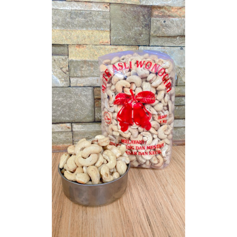 

KACANG METE ASLI WONOGIRI GRADE B PREMIUM kemasan 1kg!!!