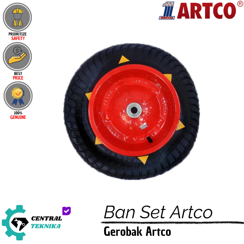 Ban Set Roda Gerobak Artco