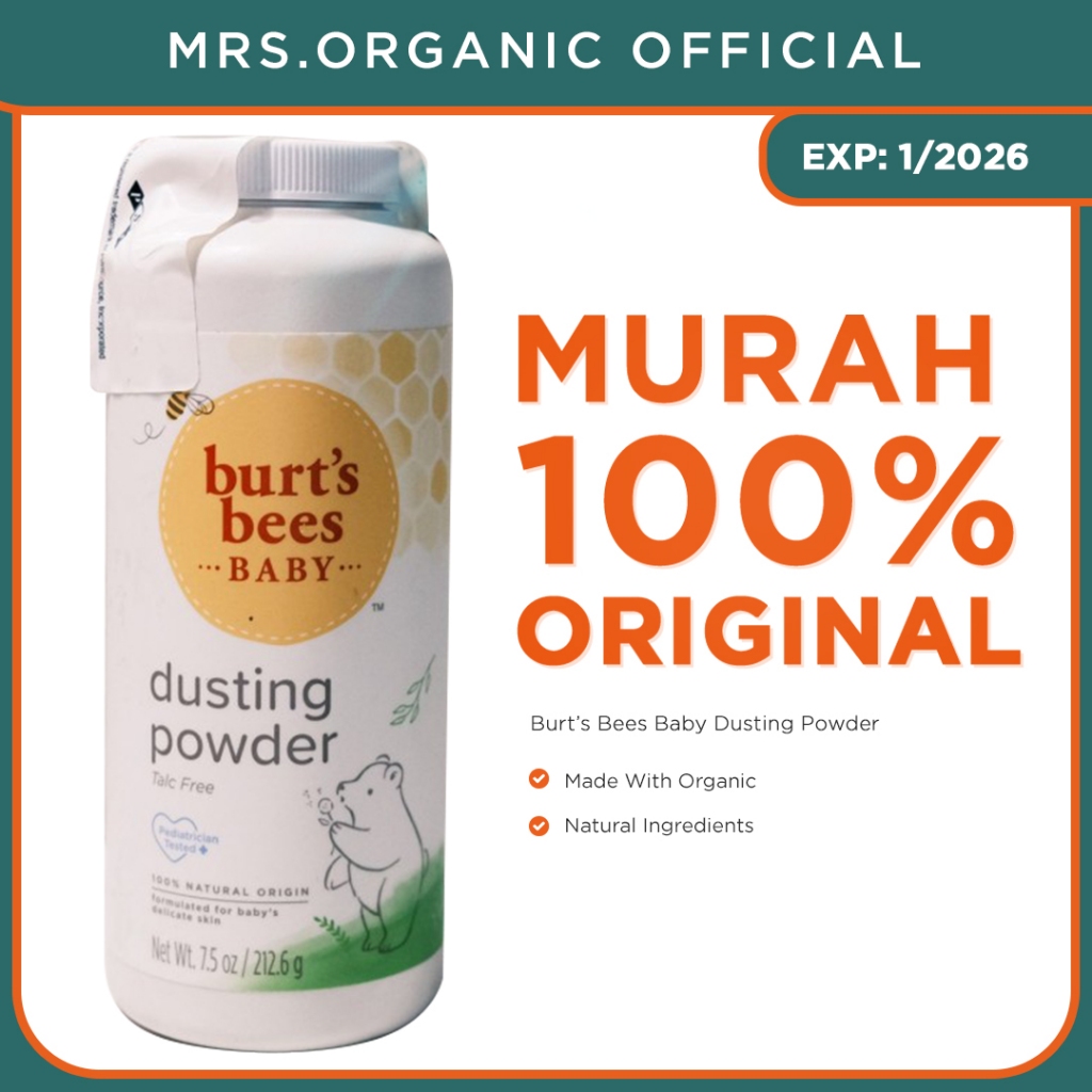 Burt's Bees - Baby Dusting Powder Bedak Bayi