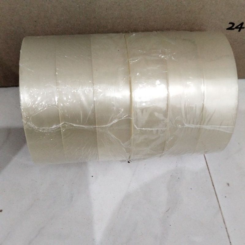 

isolatif perekat 1 inch bening