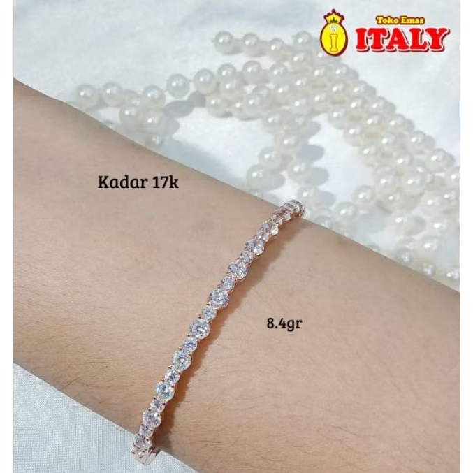 gelang emas tua variasi lintring