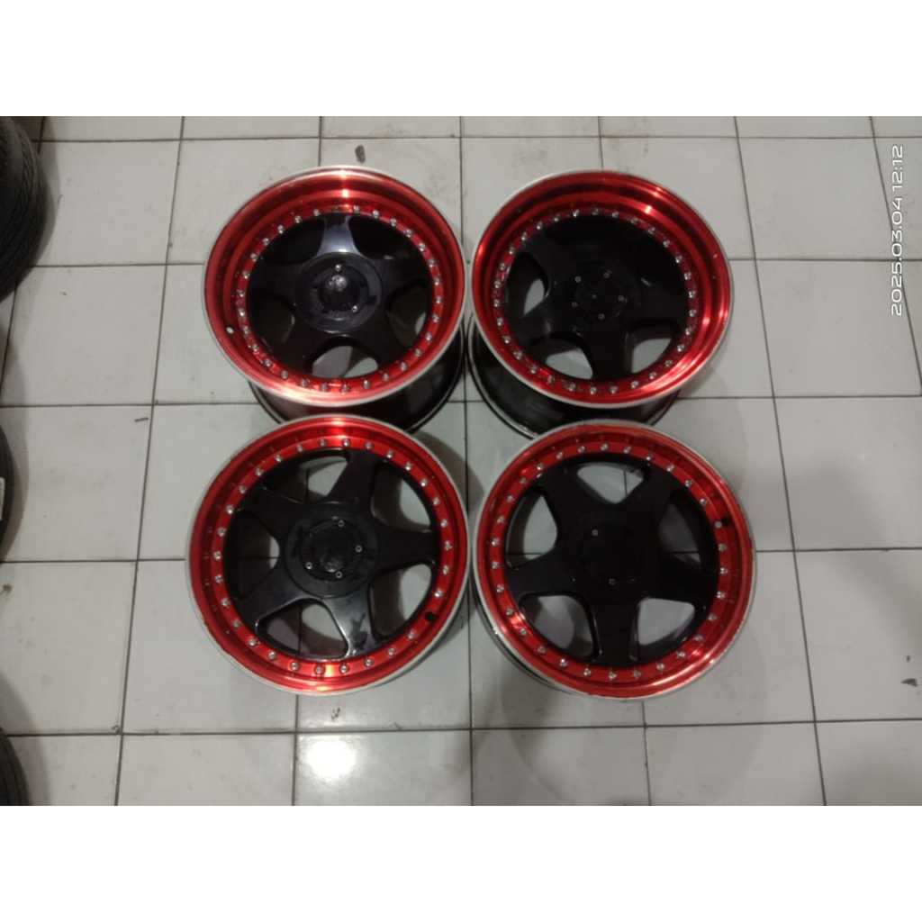 VELG SECOND RACING OZ RING 16 X 7,5/9 ET 38 PCD 4X100/114