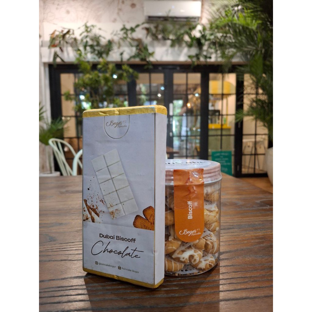 

Bogor Raincake - Paket Dubai Biscoff Chocolate Large + Cookies Biscoff 500 ml