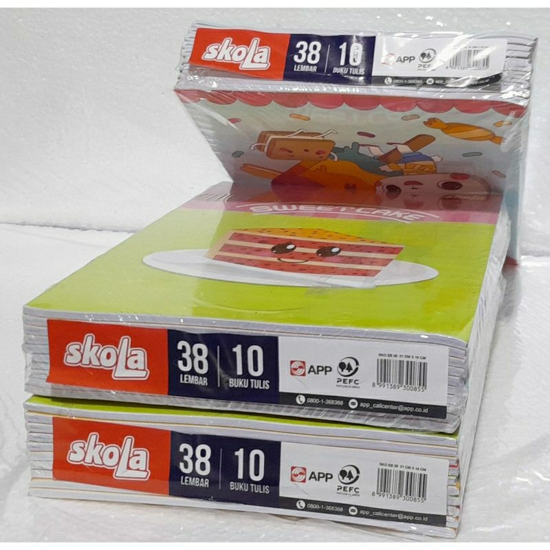 

Buku SKOLA ISI 38 LEMBAR (10pcs)