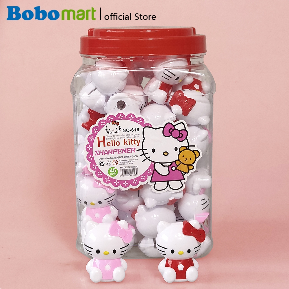 

BOBOMART 1 PCS RAUTAN PENSIL ANAK SEKOLAH SANRIO 1 LUBANG PENCIL SHARPENER SERUTAN KARAKTER MURAH