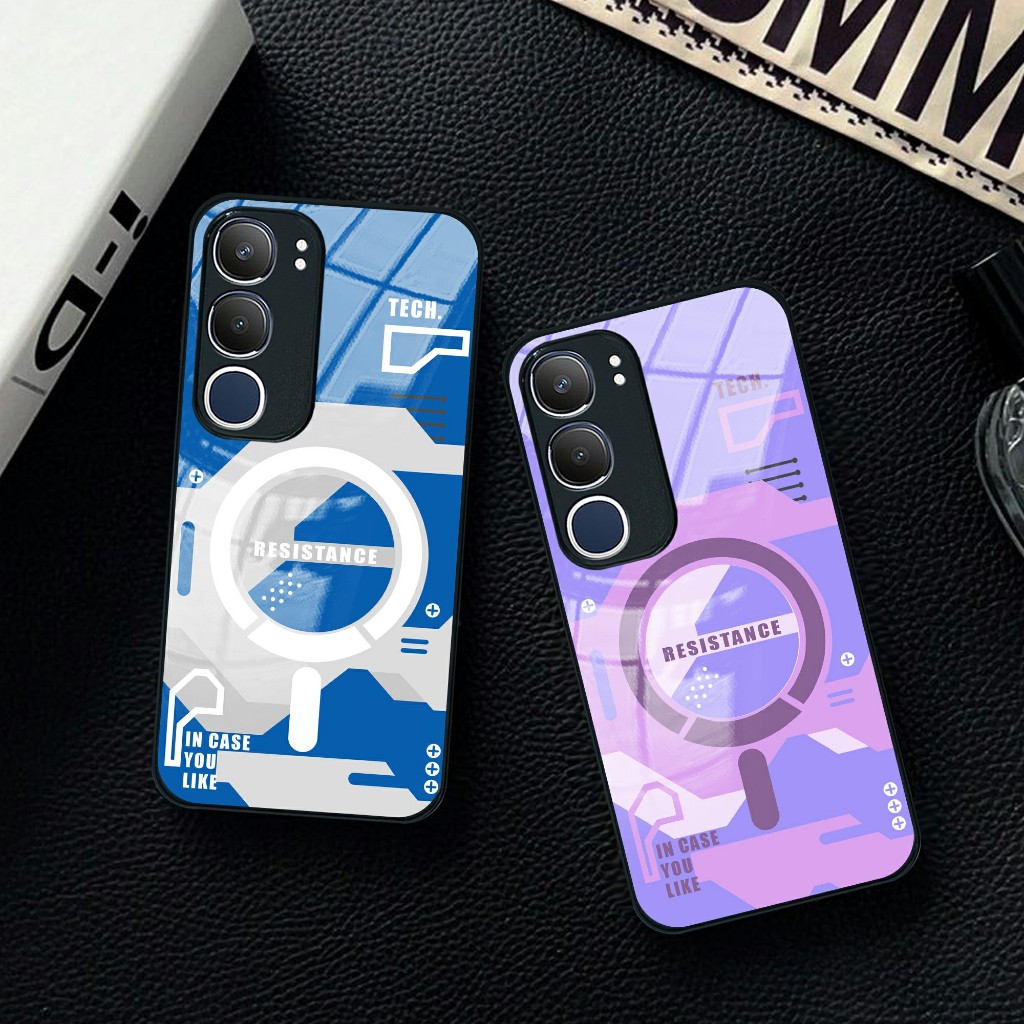 Case For Vivo Y29 5G - Softcase Glass Kompatible Vivo Y29 5G - Casing Vivo Y29 - Silikon Vivo Y29 - 