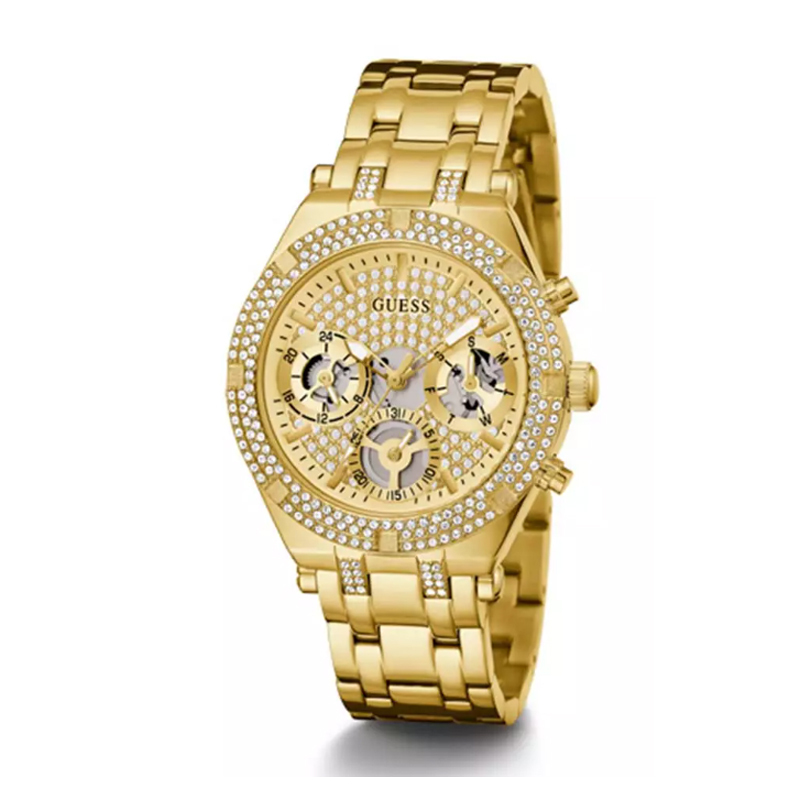Guess GW0440L2 Heiress Gold Diamond Jam Tangan Wanita Original Garansi Resmi 1 Tahun