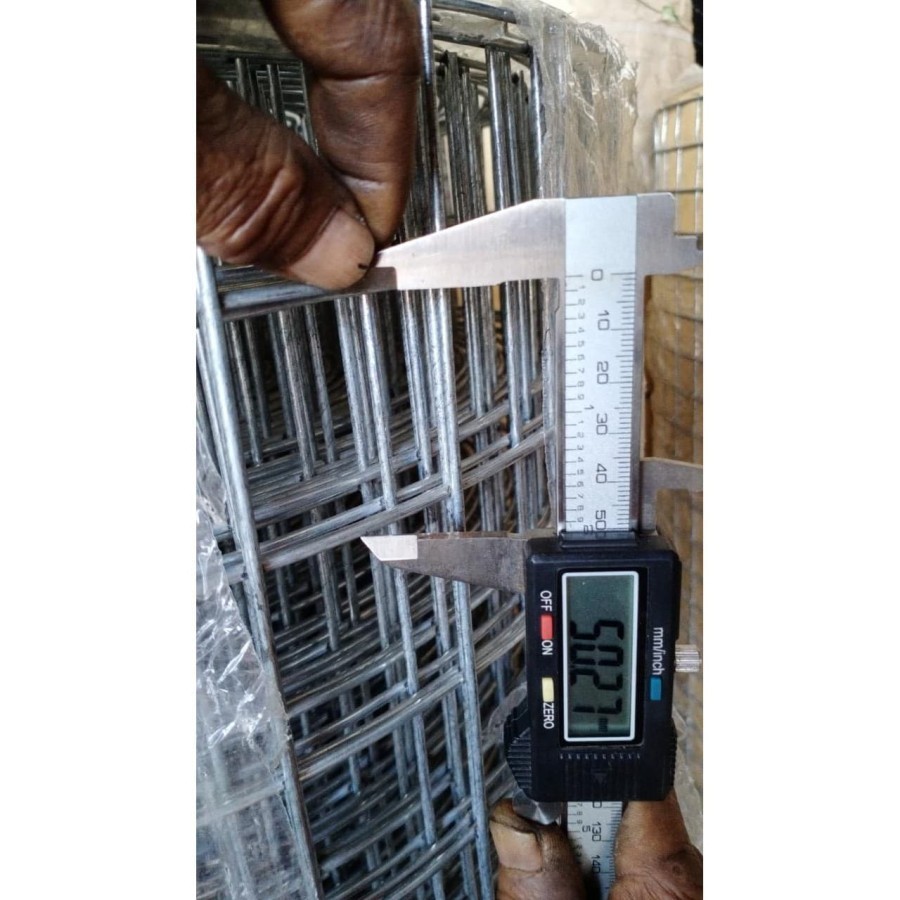 Kawat Loket / Wiremesh Galvanis kotak 50 mm x 50 mm tbl 4 mm tinggi 90cm/mtr