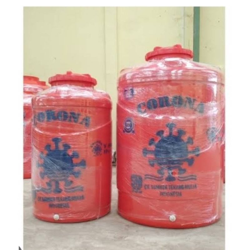 Toren/Tangki Air Corona kapasitas 1000L/1250L