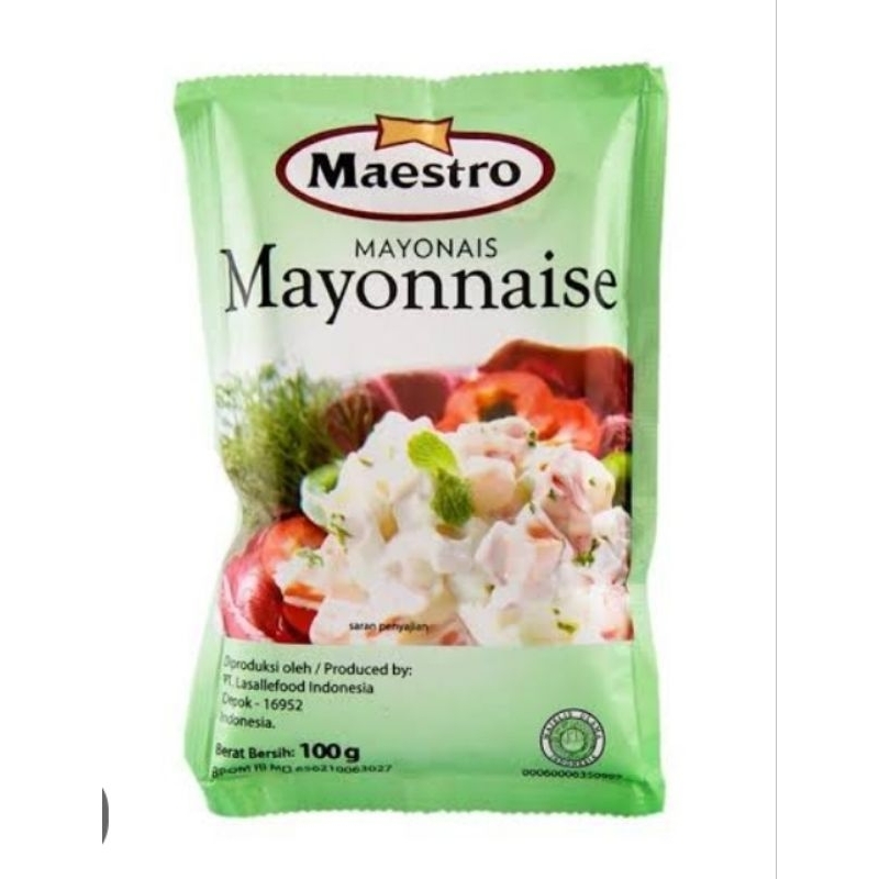 

mayonaise maestro 100g