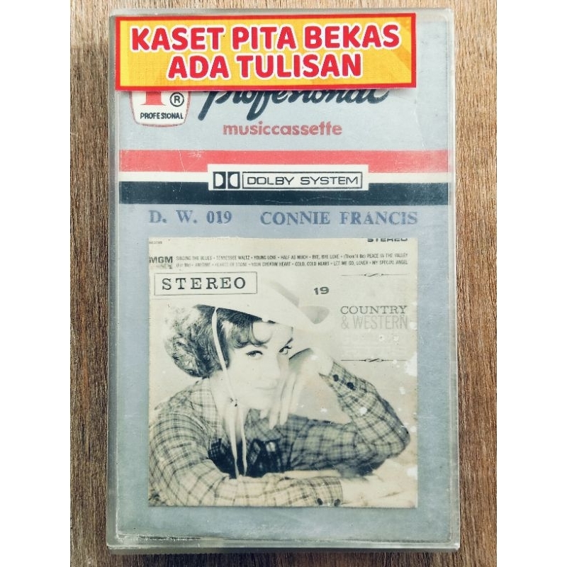 kaset pita bekas Connie Francis