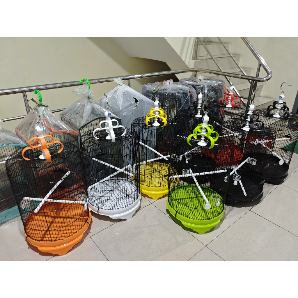 Sangkar Burung Besi Jumbo Murai Diameter 46 cm