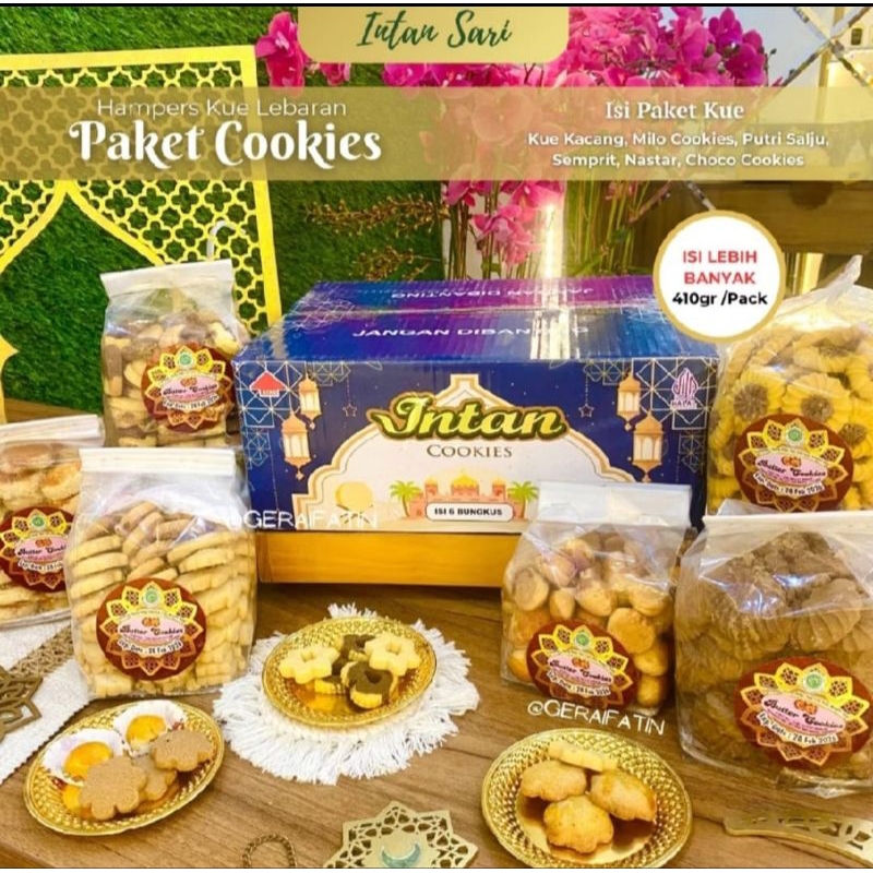 

Paket Kue Kering Intan Sari - Hampers Kue Lebaran Paket Cookies