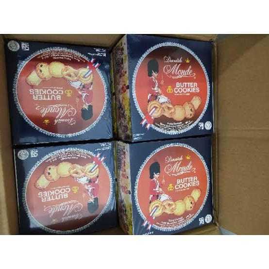 

Danish Monde Butter Cookies 454gr (1 dus isi 12 kaleng)