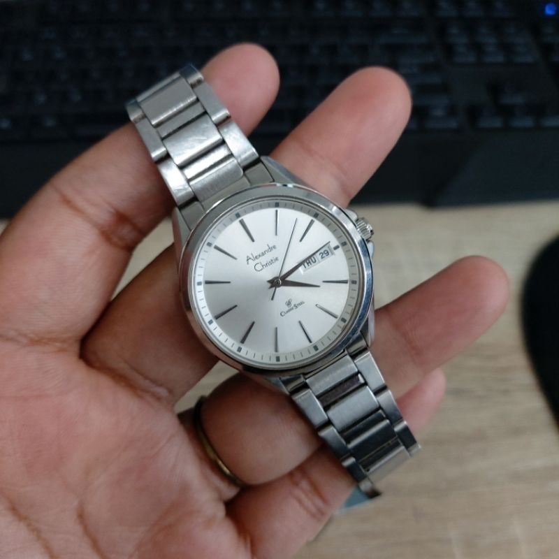 PRELOVED JAM TANGAN WANITA ALEXANDRE CHRISTIE AC8592 AC 8592 ORIGINAL SECOND