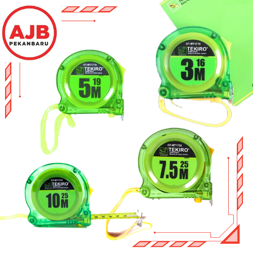 

(PER PCS) METERAN 3 METER METERAN 5 METER METERAN 7,5 METER METERAN 10 METER MTR TEKIRO TRANSPARAN